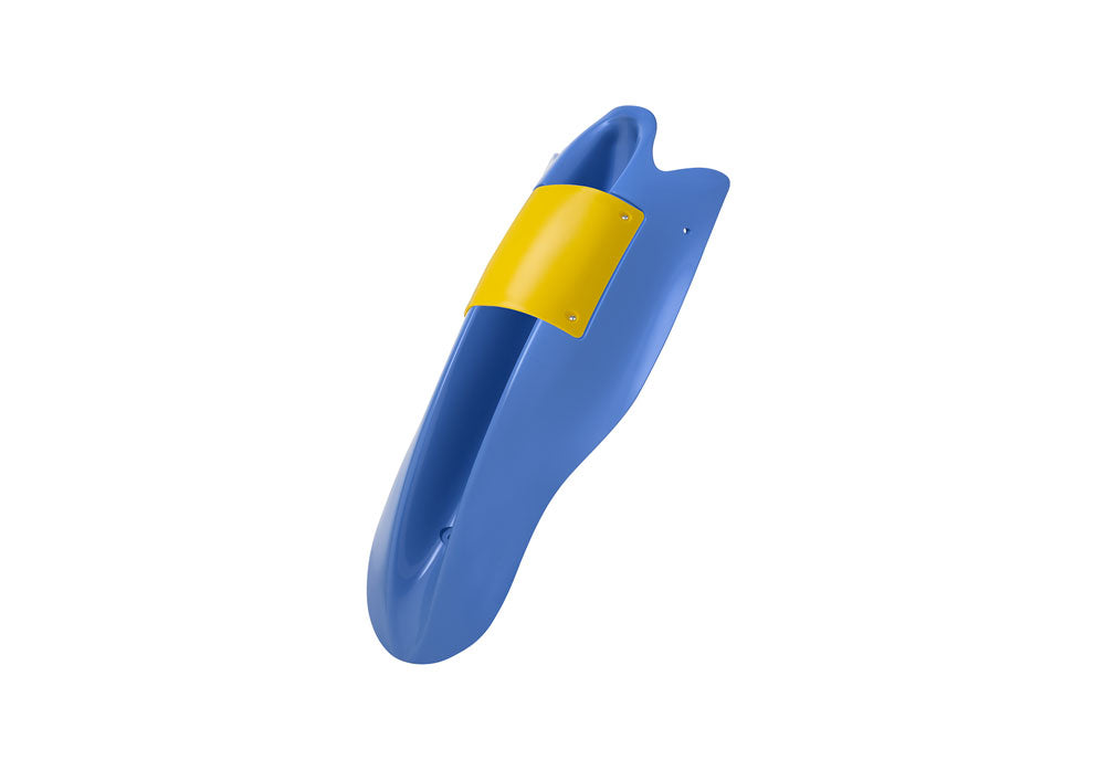 B2 - 0302.G0A M7 Light Blue front spoiler kit + yerllow number plate