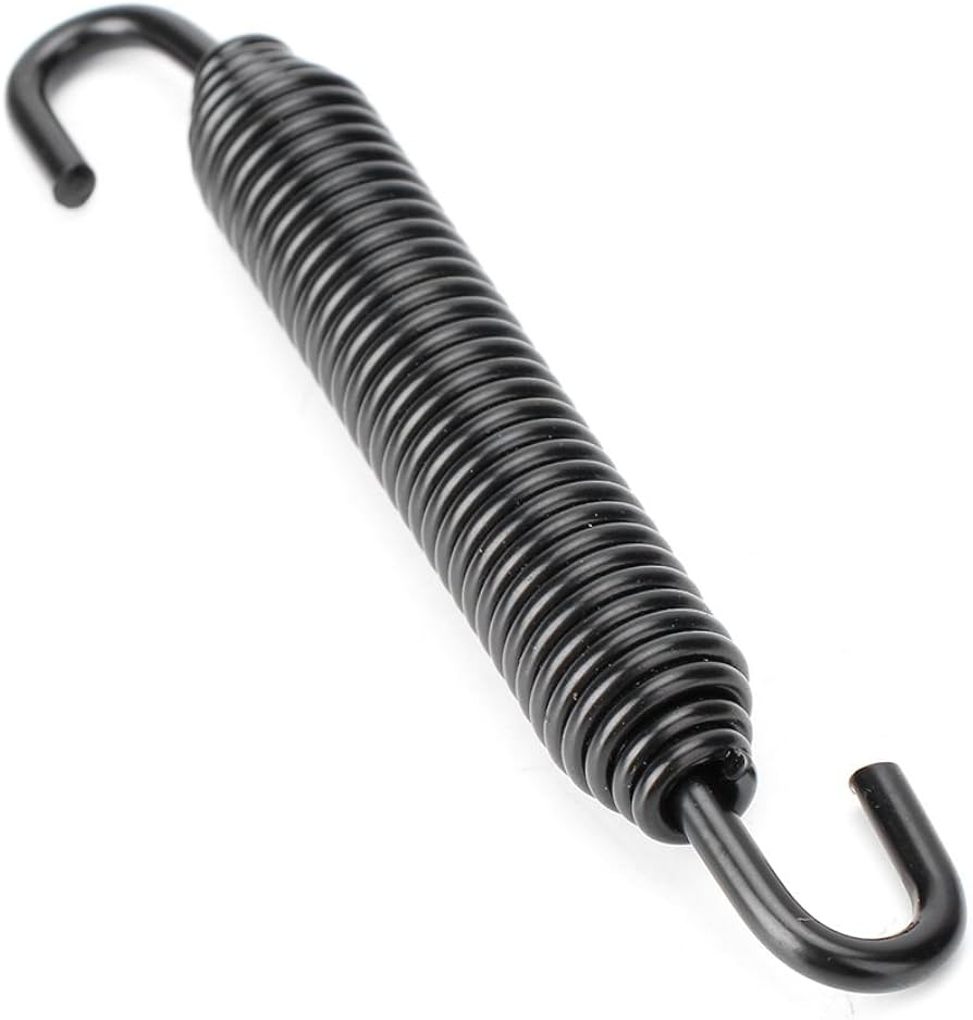 BLACK SWIVEL EXHAUST SPRINGS 50mm