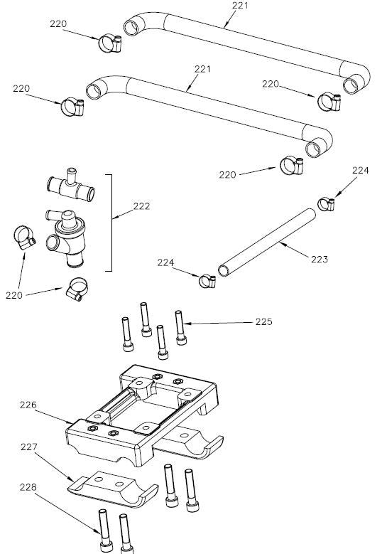 226. Bare Engine Plate Rok