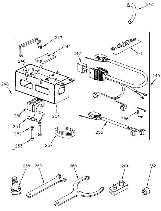 262. Crankshaft oil seal protection dowel