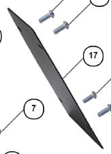 VIPER INTEGRAL FUEL TANK COVER FIXING PANEL