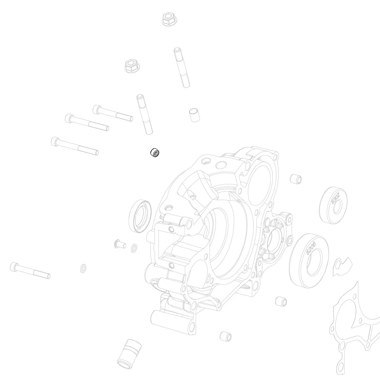 W924 Roller case bk0808
