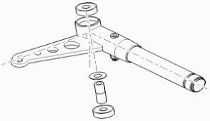 10° KF3 Hole 10 Right Spindle Assembly FREELINE