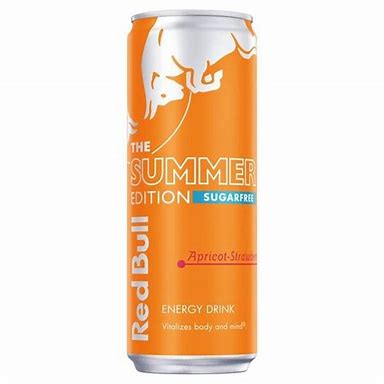 RED BULL STRAWBERRY APRICOT SUGAR FREE