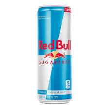 RED BULL SUGAR FREE 12OZ