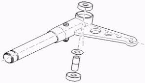 10° KF3 Hole 10 Left Spindle Assembly FREELINE