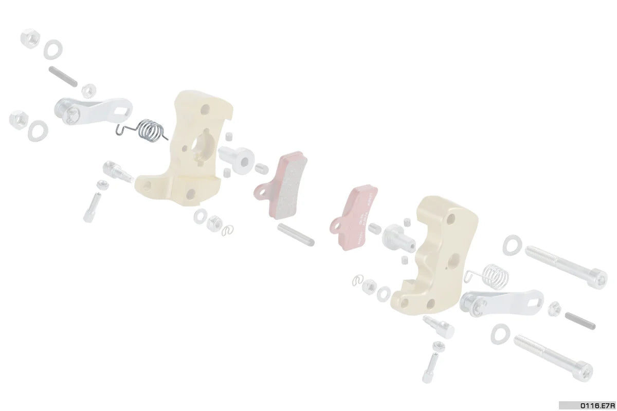 0116.E7R DX brake caliper's lever spring Micro