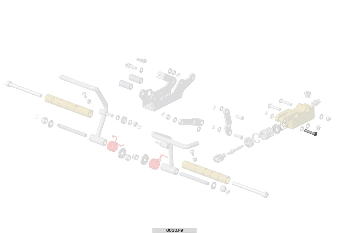 I - 0030.F9 Mini Kid brake pump's pin