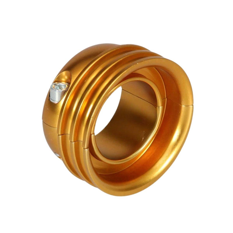 ALUMINUM WATER PUMP PULLEY - 50mm GOLD