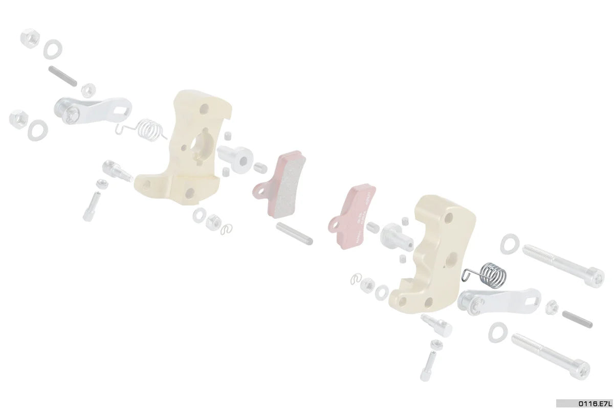 0116.E7L SX brake caliper's lever spring Micro