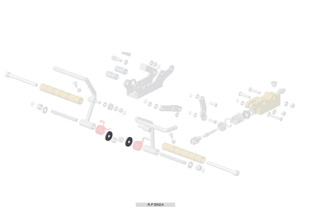 R.P.8X24 Washer Ø 8x24x2 mm