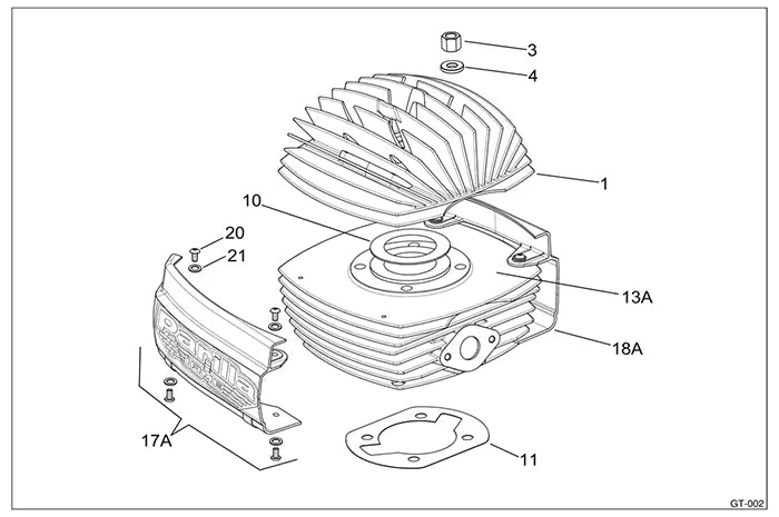 SWIFT HEAD & CYLINDER