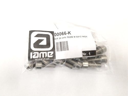 04 - 00066-K Kit 20 Socket Head Screws M6x12
