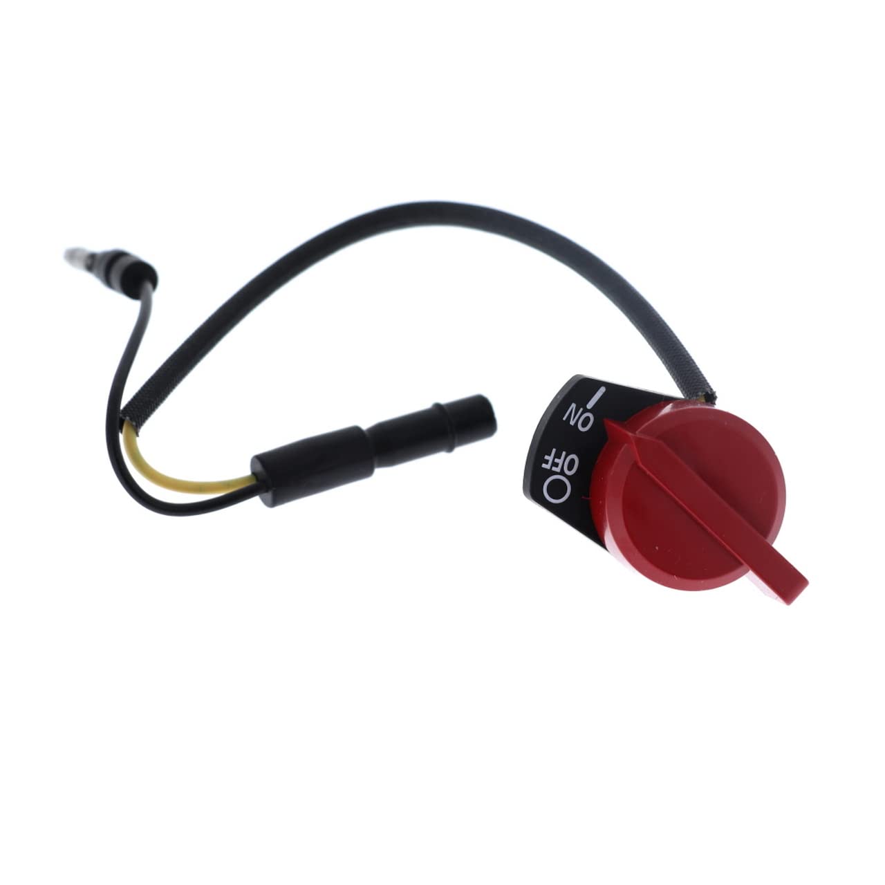 HONDA ENGINE STOP SWITCH - BLACK MALE WIRE