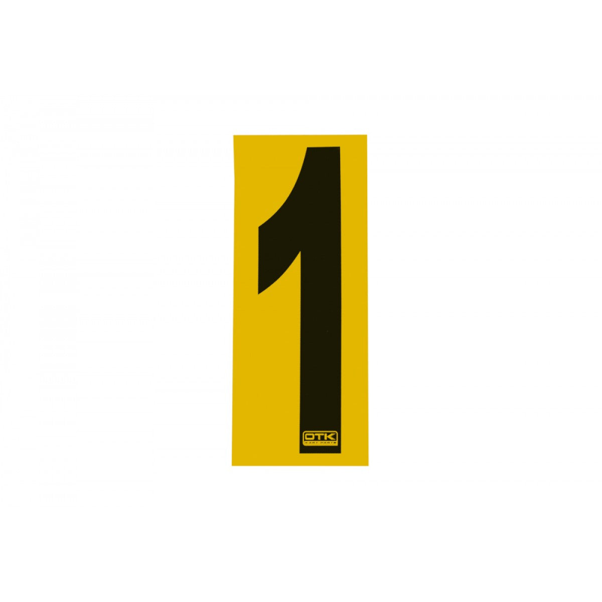 OTK RACE NUMBERS