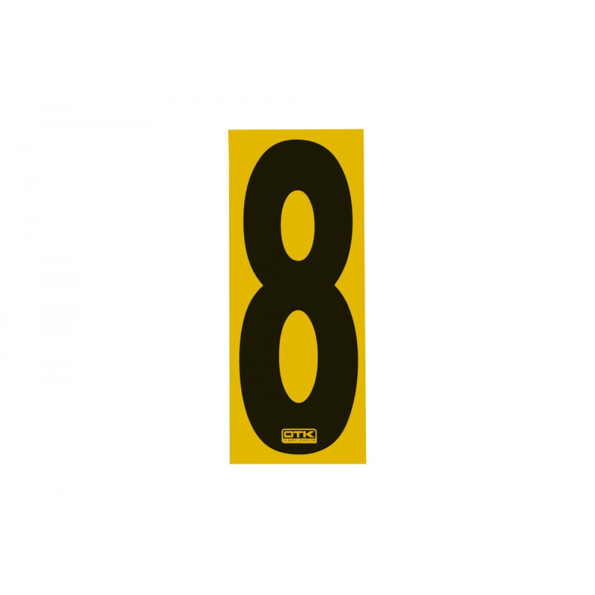 OTK RACE NUMBERS