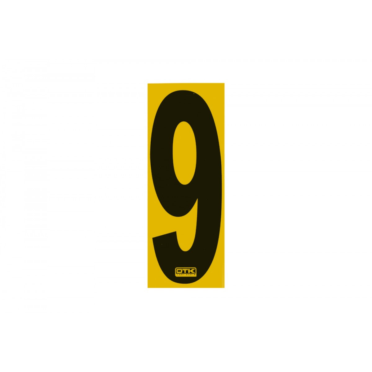 OTK RACE NUMBERS