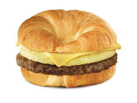CROISSANT SAUSAGE EGG CHEESE