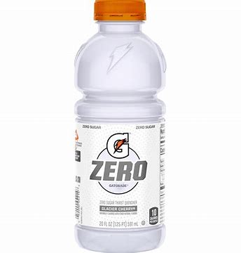 GATORADE ZERO CLACIER CHERRY 20OZ