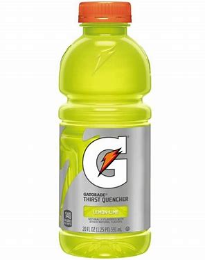 GATORADE LEMON LIME 20 OZ