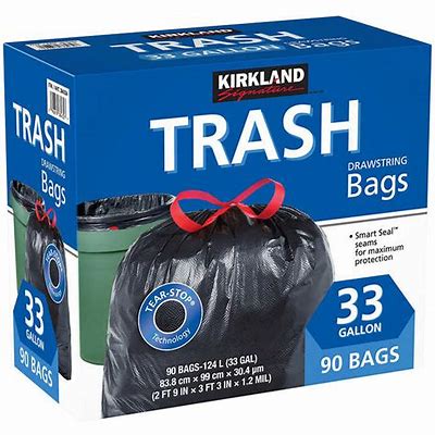 33 GAL TRASH BAG 90CT