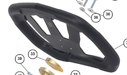 VIPER STEERING WHEEL 350mm