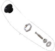 VIPER NUMBER PLATE QUICK FIXING BUTTON