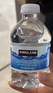 PURIFIED WATER KIRKLAND 8OZ 80 BOTTLES