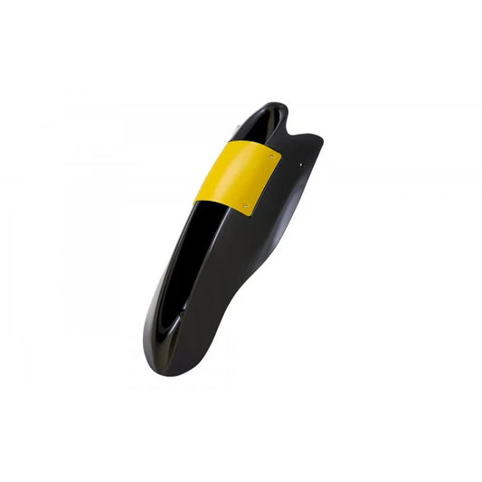 B4 - 0302.GANG M8 Black Glitter front spoiler kit + yellow number plate